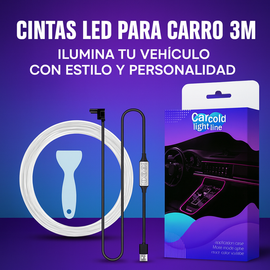 CINTAS LED PARA VEHICULOS | 3 METROS