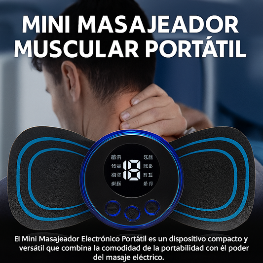 MINI MASAJEADOR MUSCULAR | PORTATIL