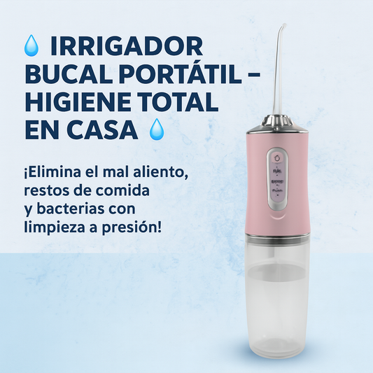IRRIGADOR BUCAL | 0 MAL OLOR DE BOCA