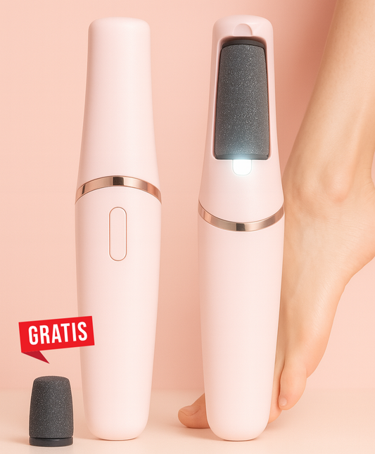 REMOVEDOR DE CALLOS ELÉCTRICO PEDIPRO® + CABEZA ADICIONAL GRATIS